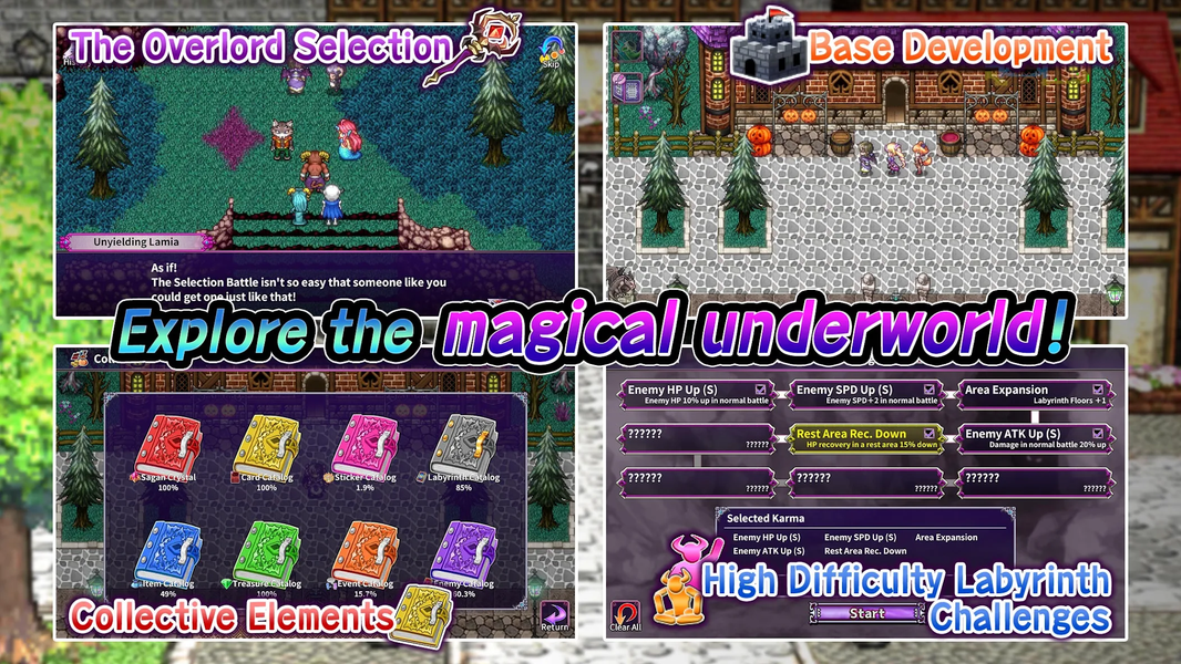 RPG Overrogue - Gameplay image of android game
