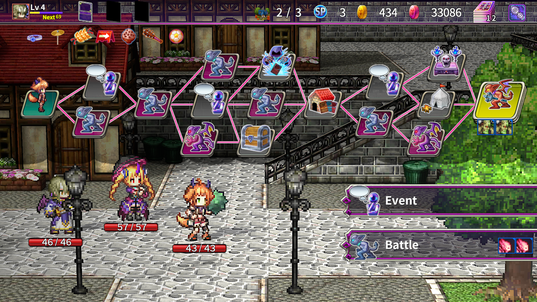 RPG Overrogue - Gameplay image of android game