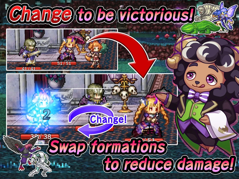 RPG Overrogue - Gameplay image of android game