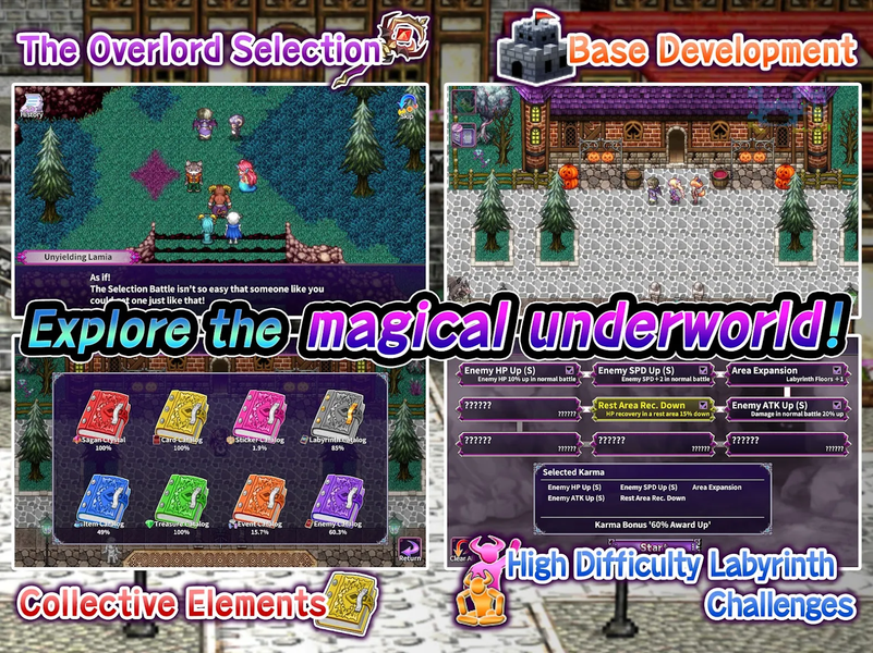 RPG Overrogue - Gameplay image of android game