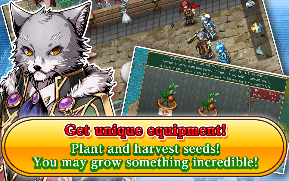 RPG Antiquia Lost - Gameplay image of android game
