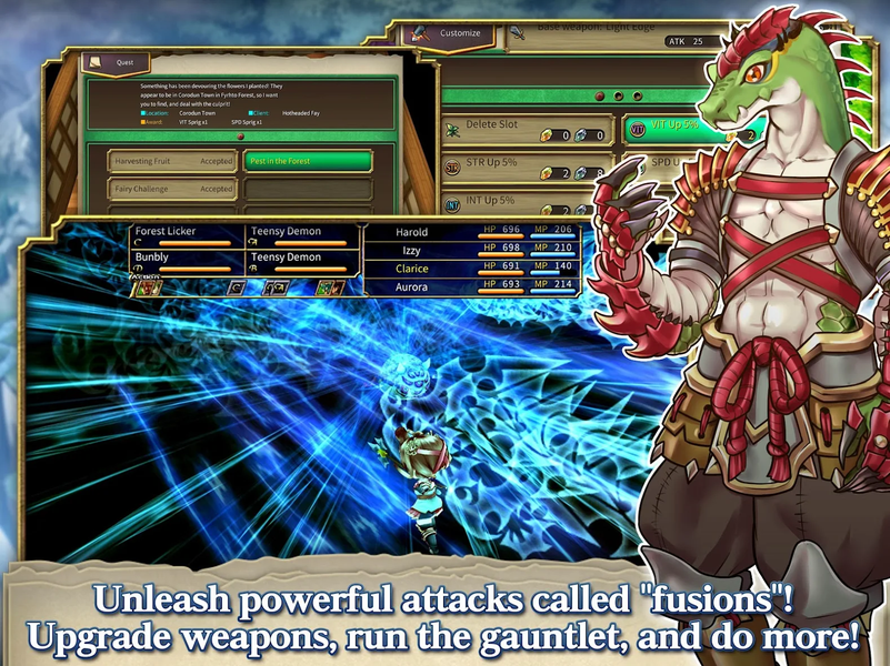 RPG Sephirothic Stories-Trial - Gameplay image of android game