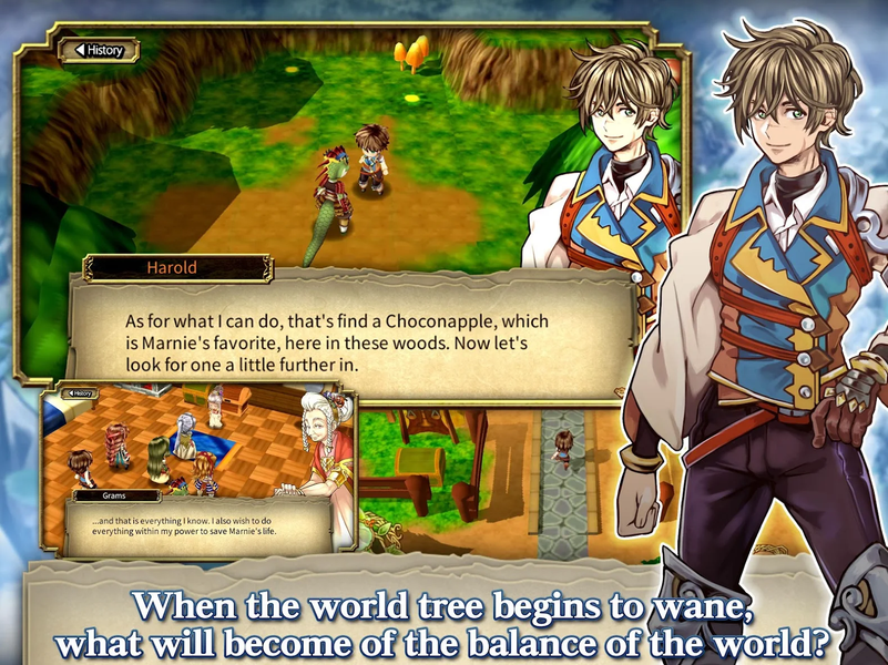 RPG Sephirothic Stories-Trial - Gameplay image of android game
