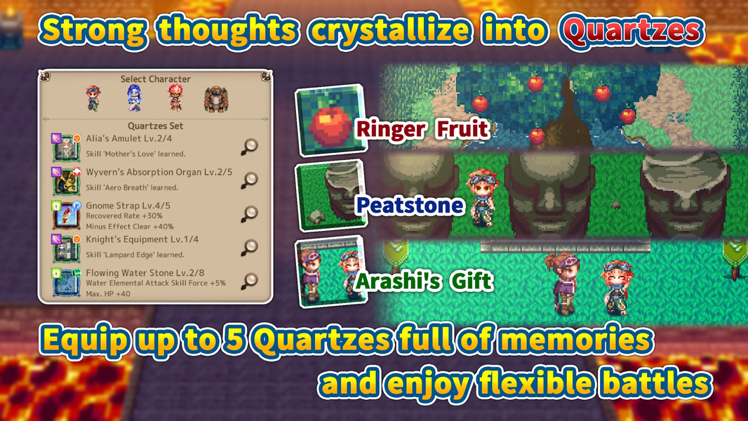 RPG Gale of Windoria - Gameplay image of android game