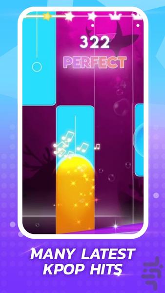 Kep Music Tiles - موزیک پیانو 2025 - Gameplay image of android game
