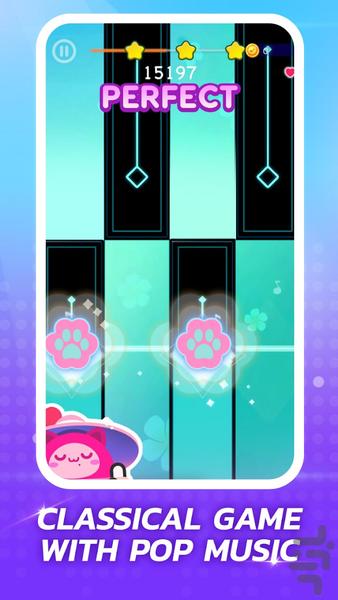 Kep Music Tiles - موزیک پیانو 2025 - Gameplay image of android game