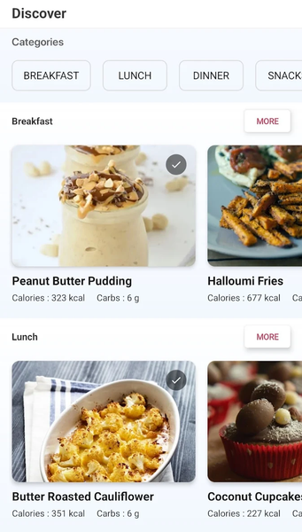 Keto Diet App - Veg Recipes - عکس برنامه موبایلی اندروید