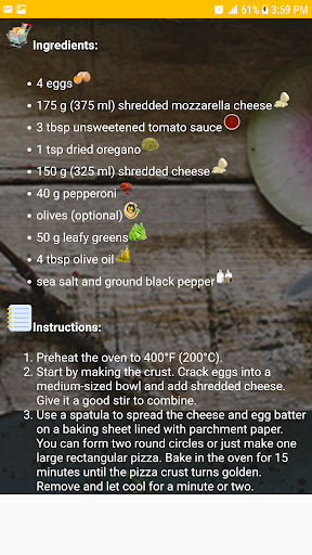 Keto Diet Plan 30 Days - Image screenshot of android app