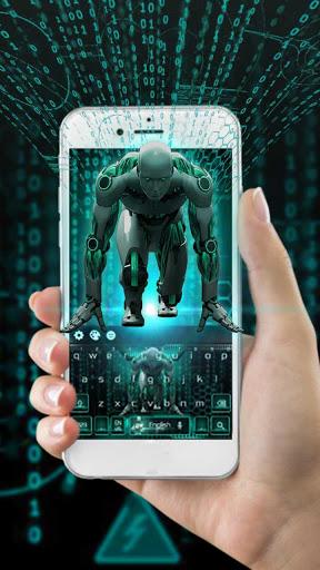 ai robot keyboard - Image screenshot of android app