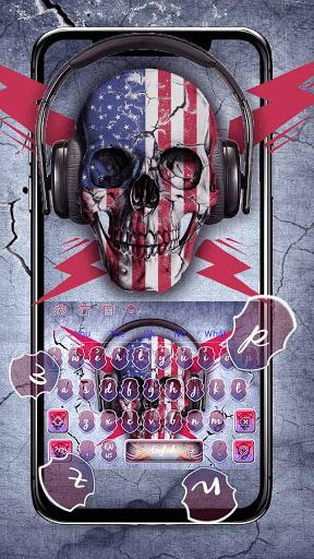 American Dj  Skull Keyboard - عکس برنامه موبایلی اندروید