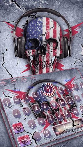 American Dj  Skull Keyboard - عکس برنامه موبایلی اندروید