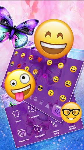 ۳D Beautiful Butterfly Parallax Keyboard Theme - عکس برنامه موبایلی اندروید