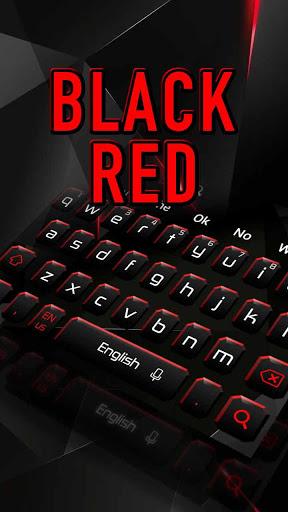 Cool Black Keyboard - عکس برنامه موبایلی اندروید
