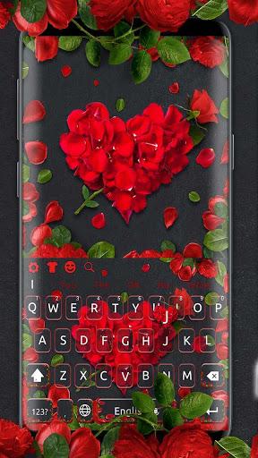 Black Rose Keyboard - عکس برنامه موبایلی اندروید