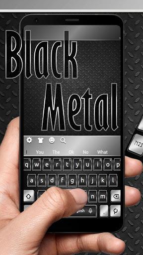 Black Silver Metal Keyboard - عکس برنامه موبایلی اندروید