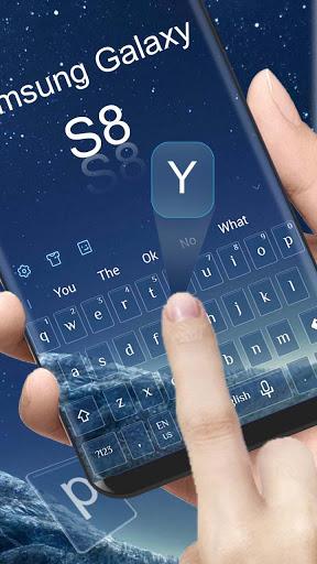 Keyboard for Galaxy S8 - Image screenshot of android app