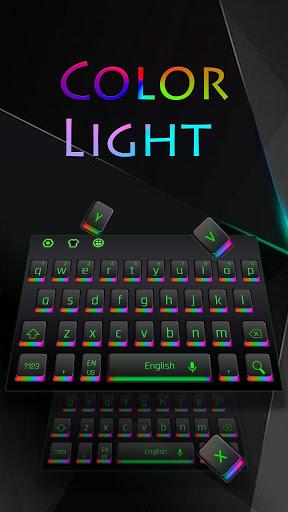 Color Light Keyboard - Image screenshot of android app