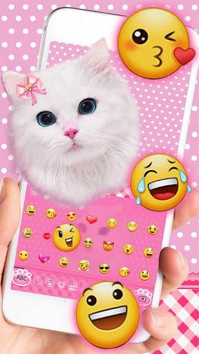 Cute Cat Keyboard - عکس برنامه موبایلی اندروید