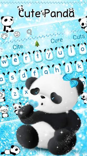 Cute Panda Keyboard - Image screenshot of android app