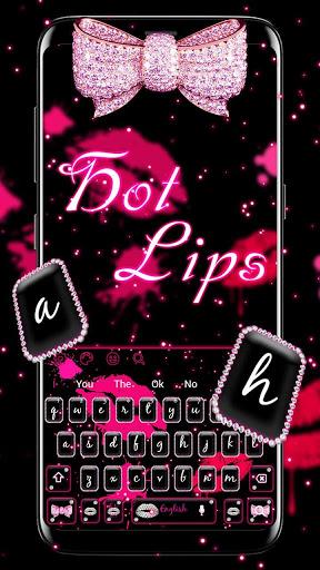 Diamond Lips Keyboard - عکس برنامه موبایلی اندروید