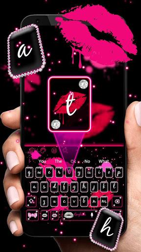 Diamond Lips Keyboard - عکس برنامه موبایلی اندروید