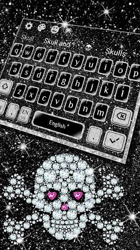 Diamond Skull Keyboard - عکس برنامه موبایلی اندروید