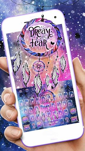 Galaxy Dreamcatcher Keyboard - عکس برنامه موبایلی اندروید