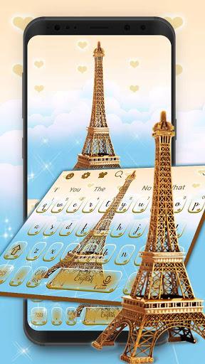 Eiffel Tower Keyboard - Image screenshot of android app