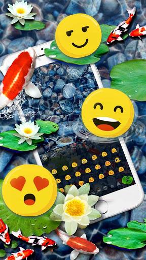 Koi Fish Keyboard Theme - عکس برنامه موبایلی اندروید