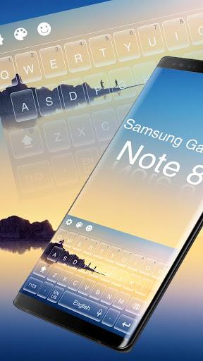 Keyboard for Galaxy Note 8 - عکس برنامه موبایلی اندروید