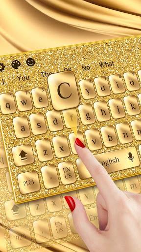 Gold 2019 Keyboard - عکس برنامه موبایلی اندروید