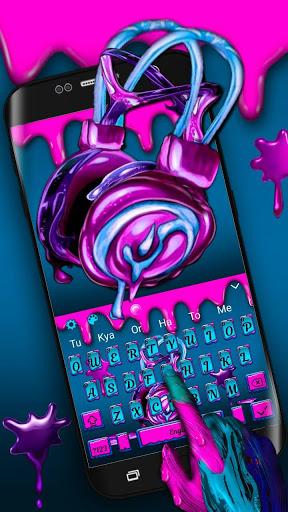 Graffiti Headphone Music Keyboard - عکس برنامه موبایلی اندروید