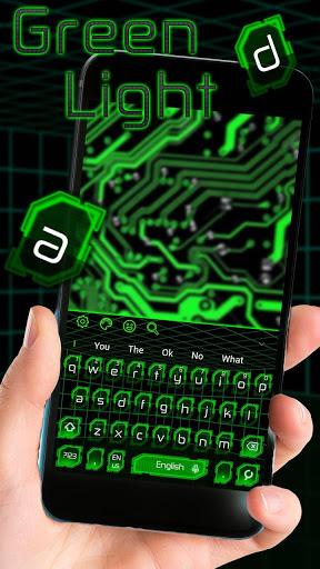 Green Light Keyboard - عکس برنامه موبایلی اندروید