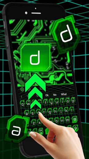 Green Light Keyboard - عکس برنامه موبایلی اندروید