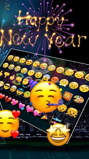 ۲۰۲۰ Happy New Year Keyboard Theme - عکس برنامه موبایلی اندروید