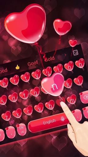Red Heart Balloon - Image screenshot of android app