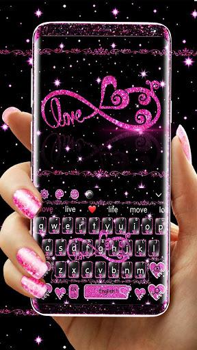 Infinite Love Keyboard - عکس برنامه موبایلی اندروید