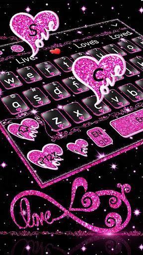 Infinite Love Keyboard - عکس برنامه موبایلی اندروید