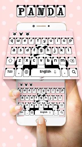Cute Panda Keyboard - عکس برنامه موبایلی اندروید