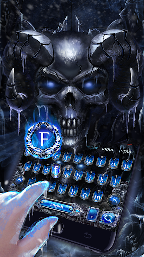 Grim Reaper Keyboard Theme - Image screenshot of android app