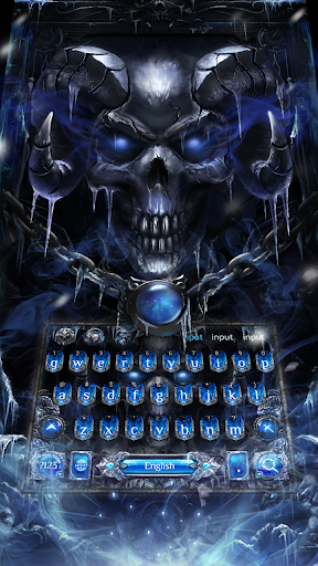 Grim Reaper Keyboard Theme - Image screenshot of android app