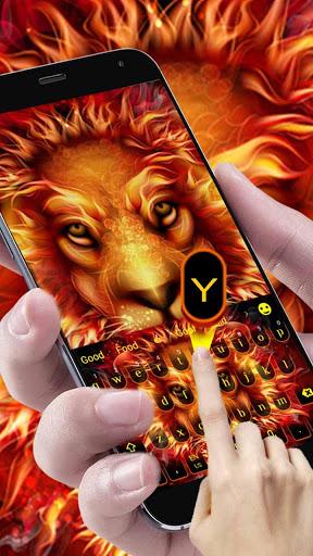 Fire lion Keyboard - عکس برنامه موبایلی اندروید