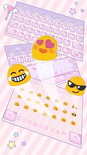 Dreamy Unicorn keyboard - عکس برنامه موبایلی اندروید