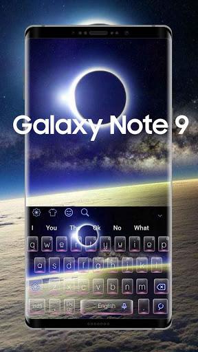 Keyboard for Galaxy Note ۹ - عکس برنامه موبایلی اندروید