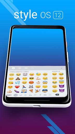 AI Style OS ۱۲ keyboard - عکس برنامه موبایلی اندروید