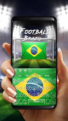 Brazil Football Keyboard - عکس برنامه موبایلی اندروید