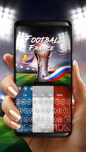 France Football Keyboard - Image screenshot of android app