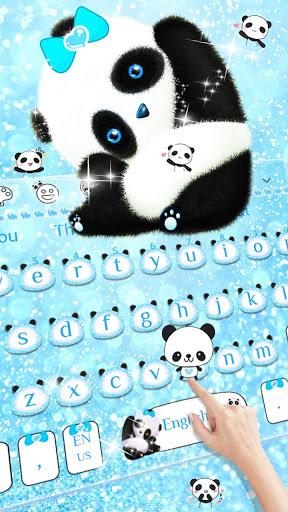 Cute Panda Keyboard Theme - عکس برنامه موبایلی اندروید