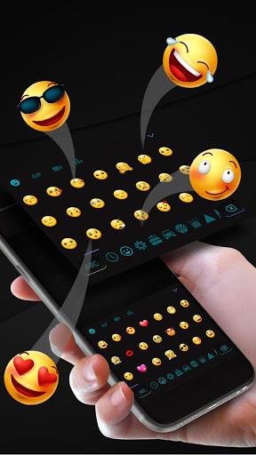 Swift Black Keyboard - Image screenshot of android app