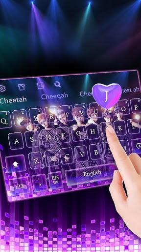 BTS Keyboard - عکس برنامه موبایلی اندروید